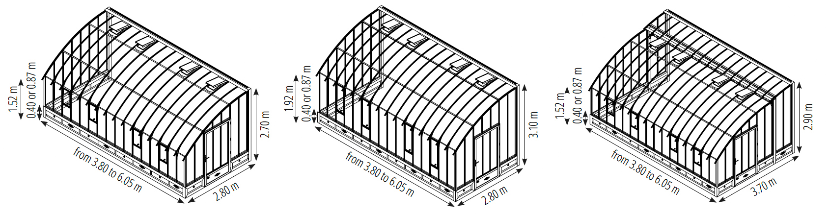 Stærðir og útfærslur Image