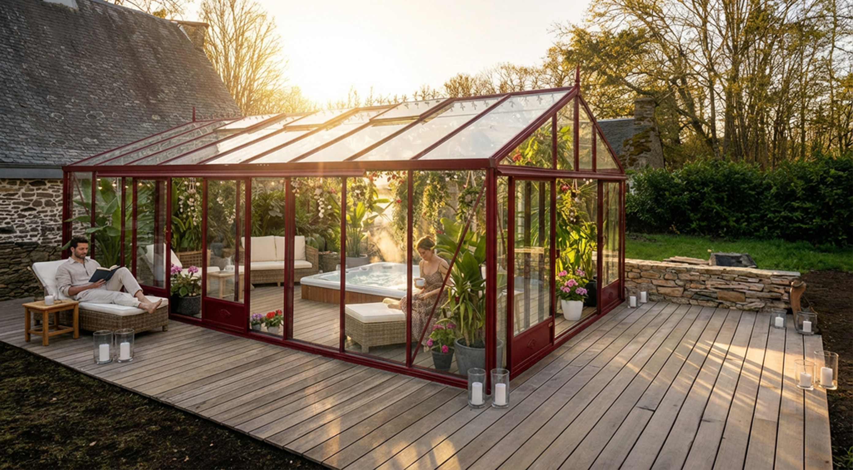 Stærri gróðurhús Image